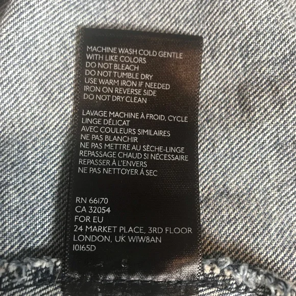 BDG blue denim skirt size Medium - Picture 6 of 9